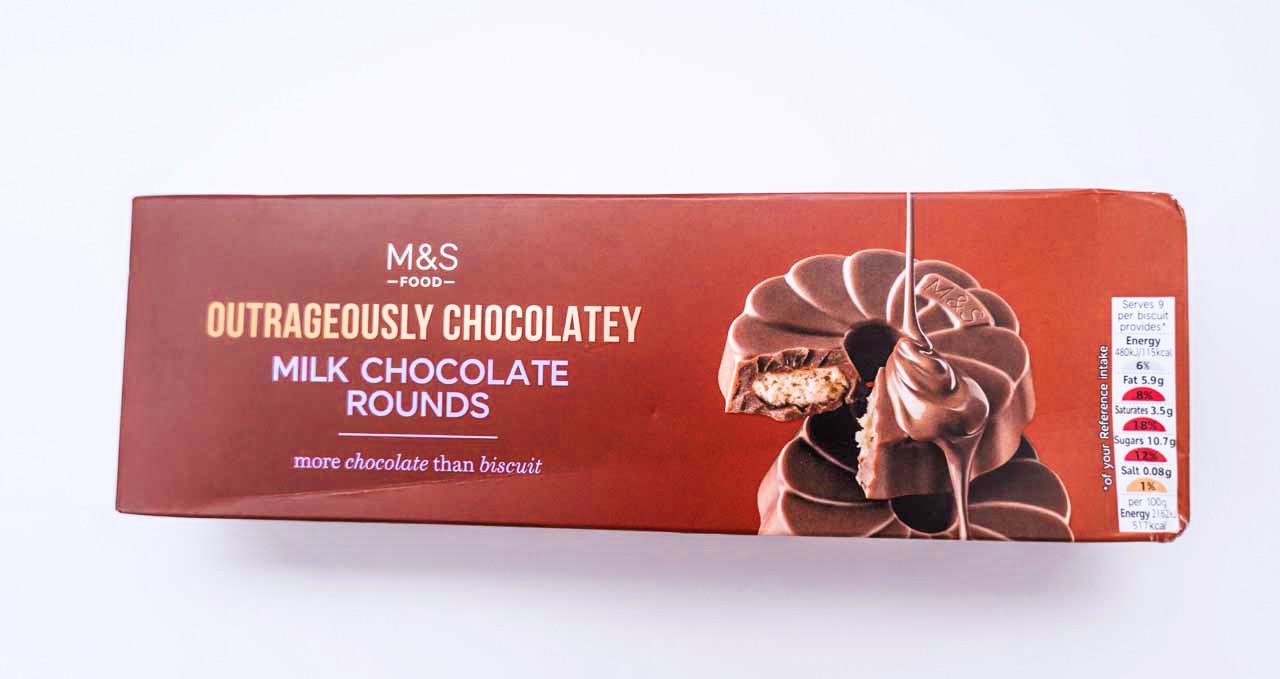M&S Outrageously Chocolatey Milk Chocolate Rounds