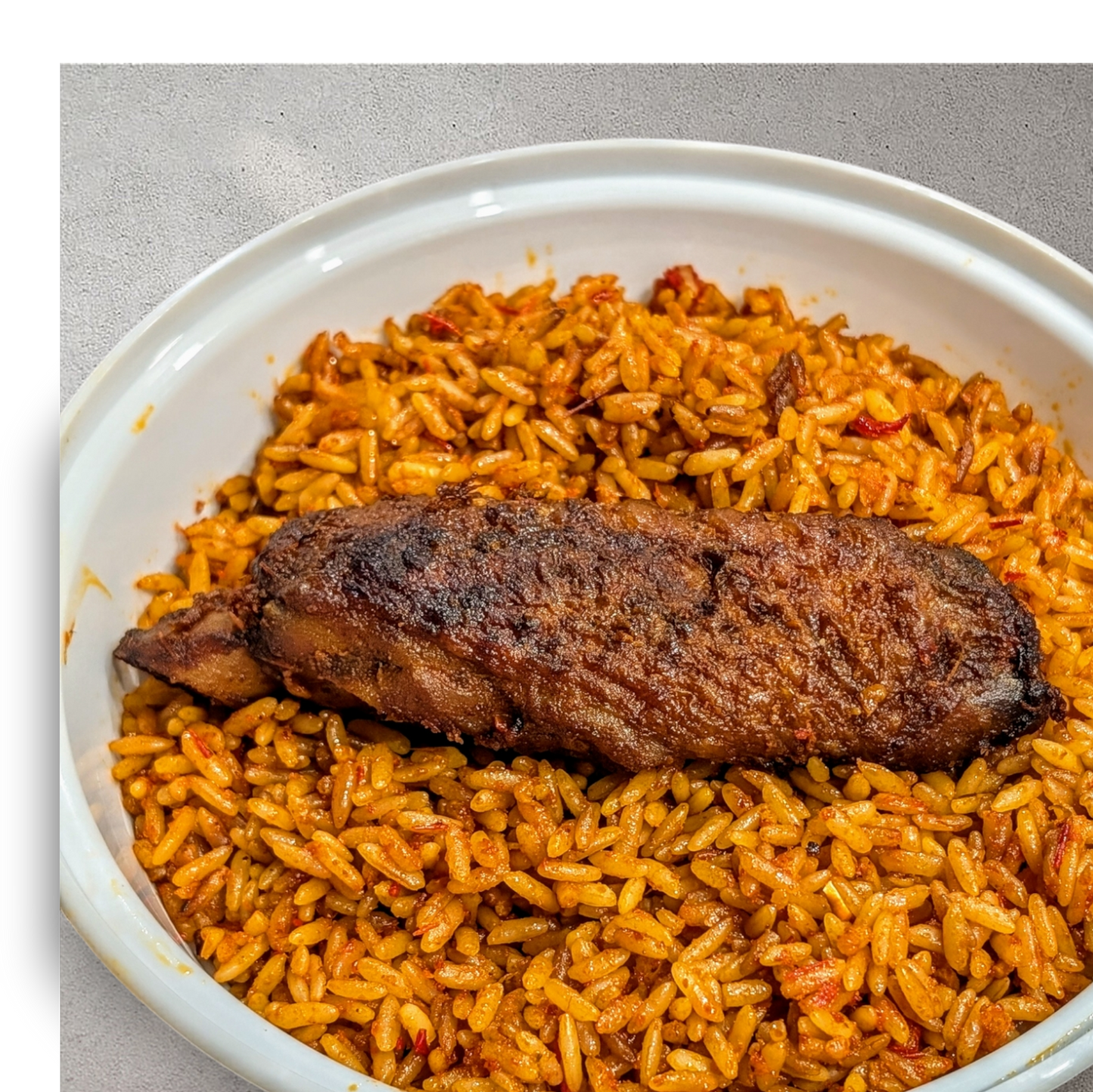 Smoky Jollof Rice