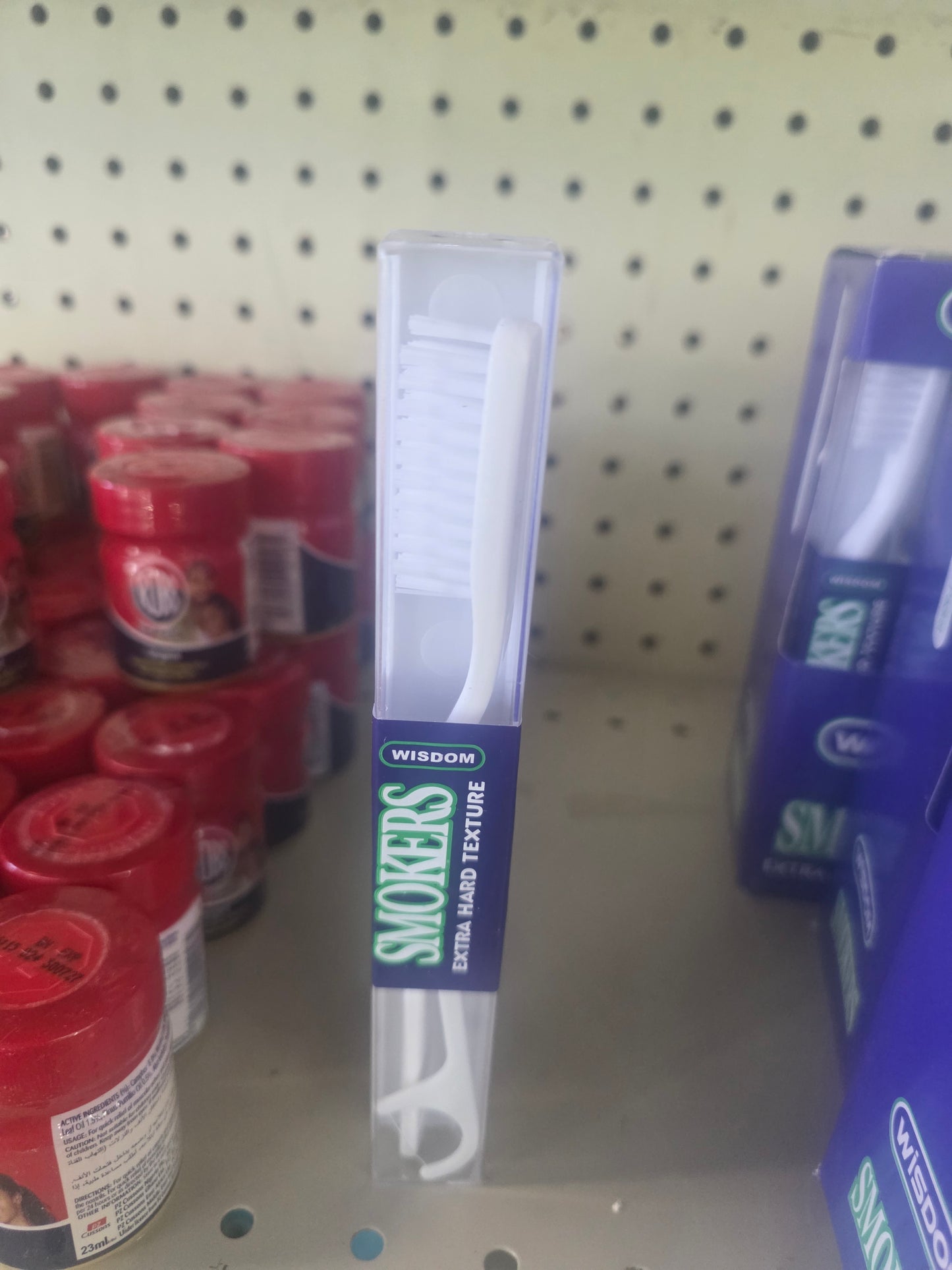 Wisdom Adult Smoker's Toothbrush- Super Hard
