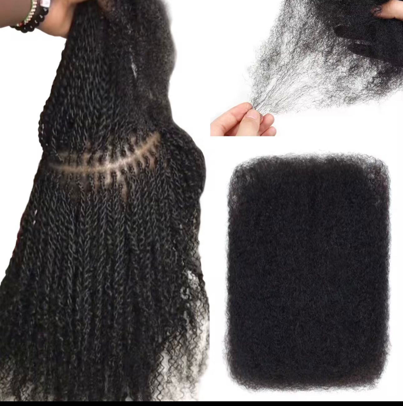 Qvr Afro Kinky Bulk Hair