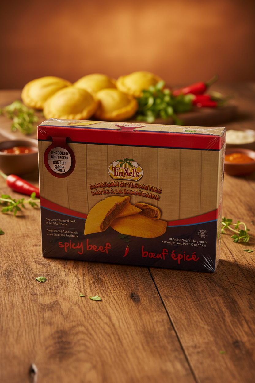 Tinnel's Jamaican Style Patties
