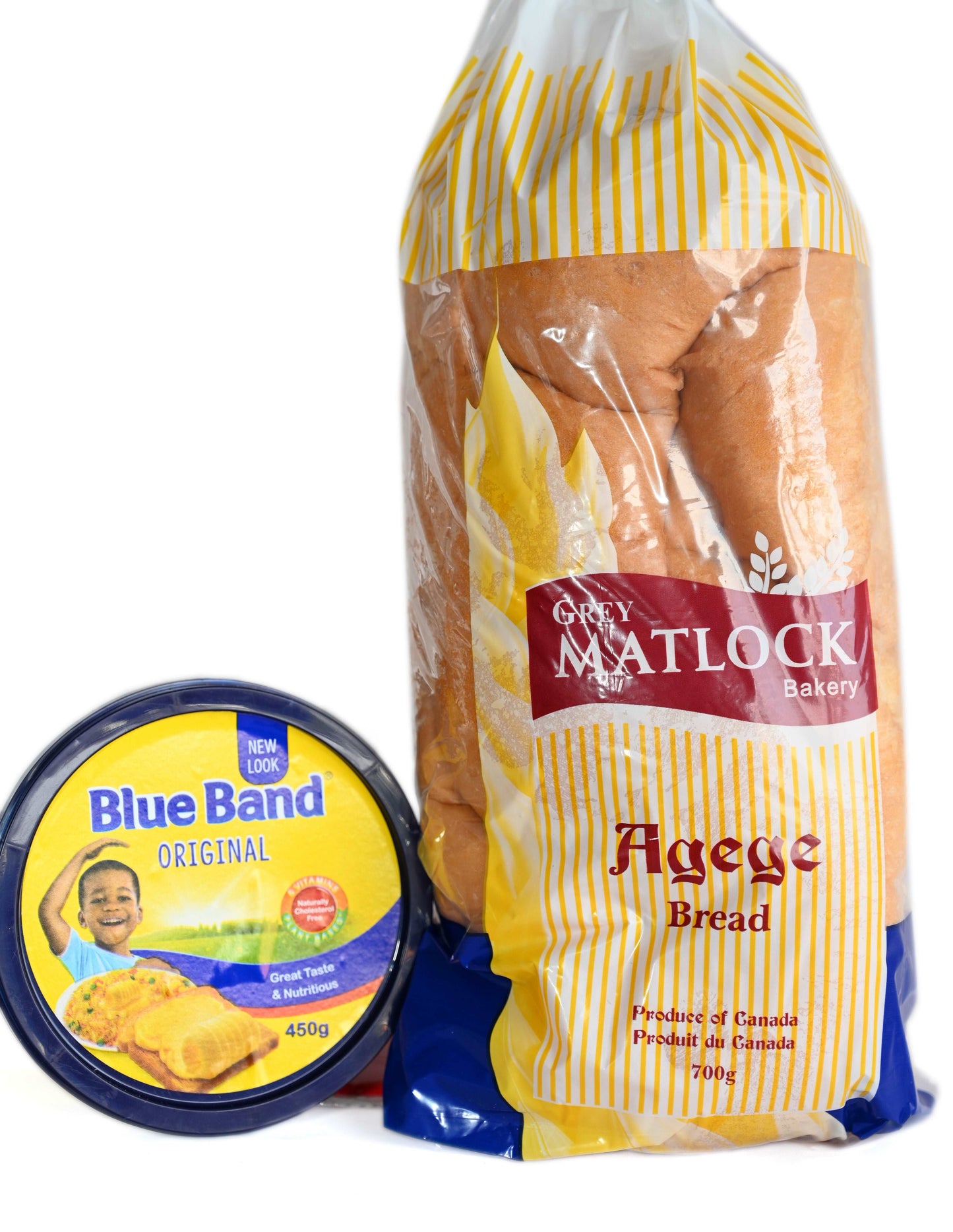 Grey Matlock Agege Bread