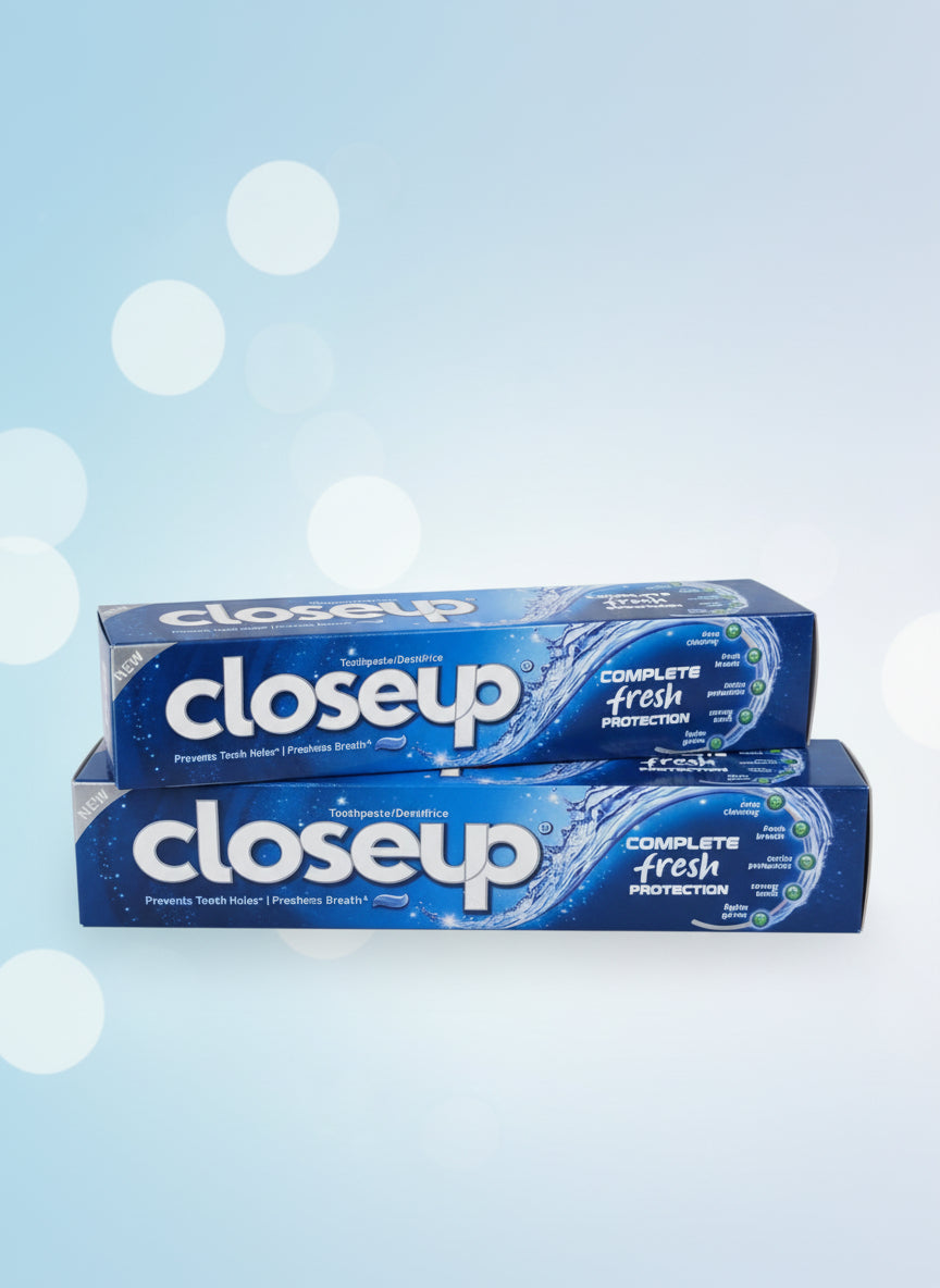 Closeup Toothpaste