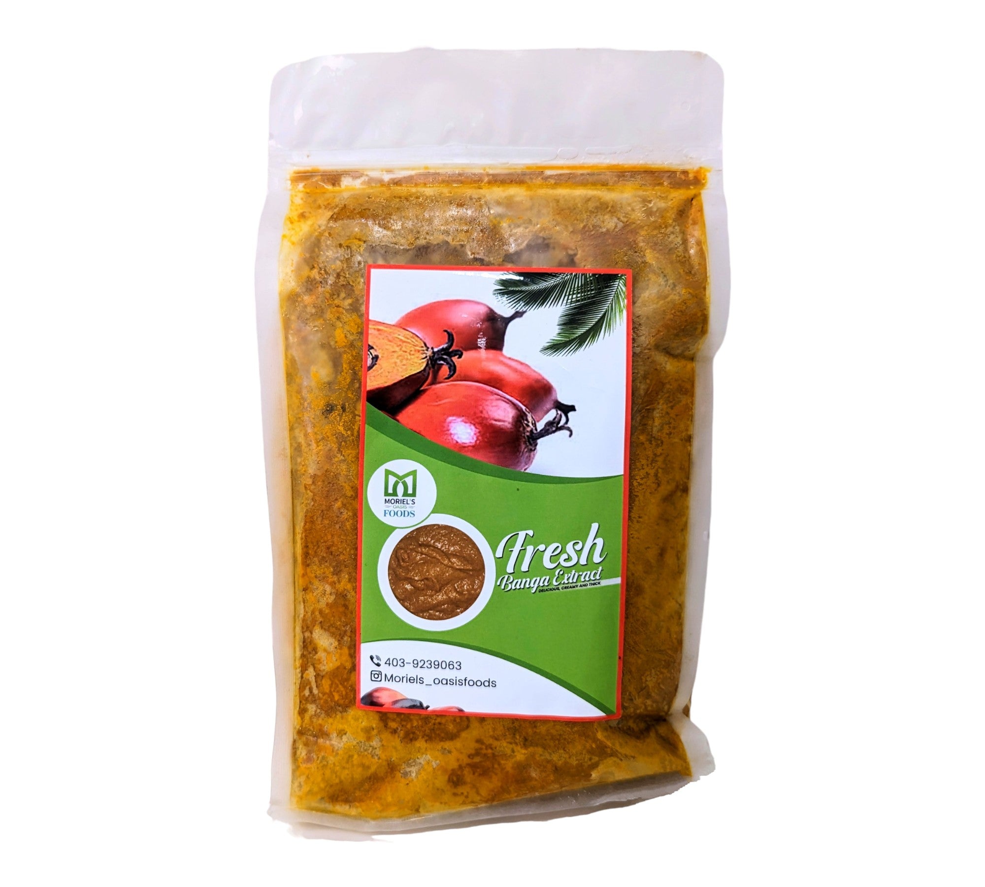 Frozen Banga Extract – Moriels Oasis Foods