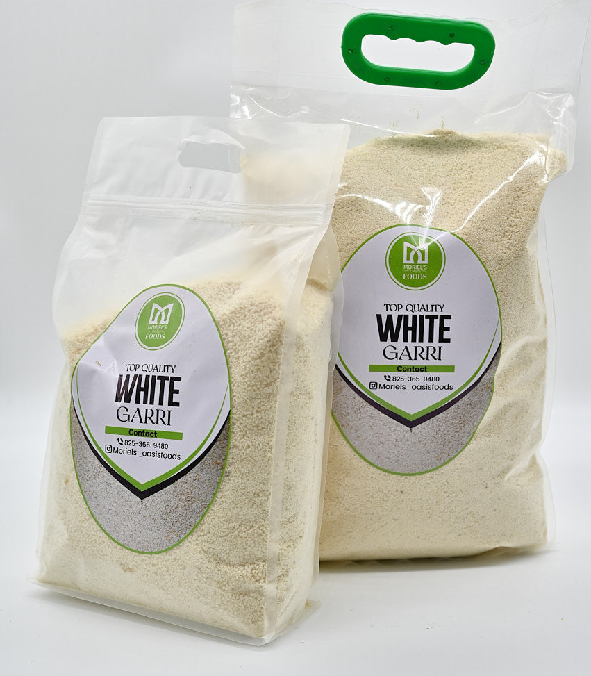 White Garri – Moriels Oasis Foods