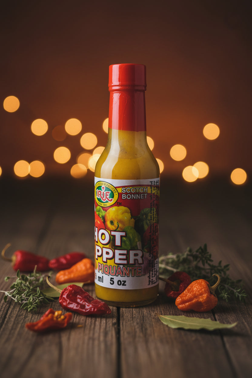 Bottle of Perrier Orange with a blurred background