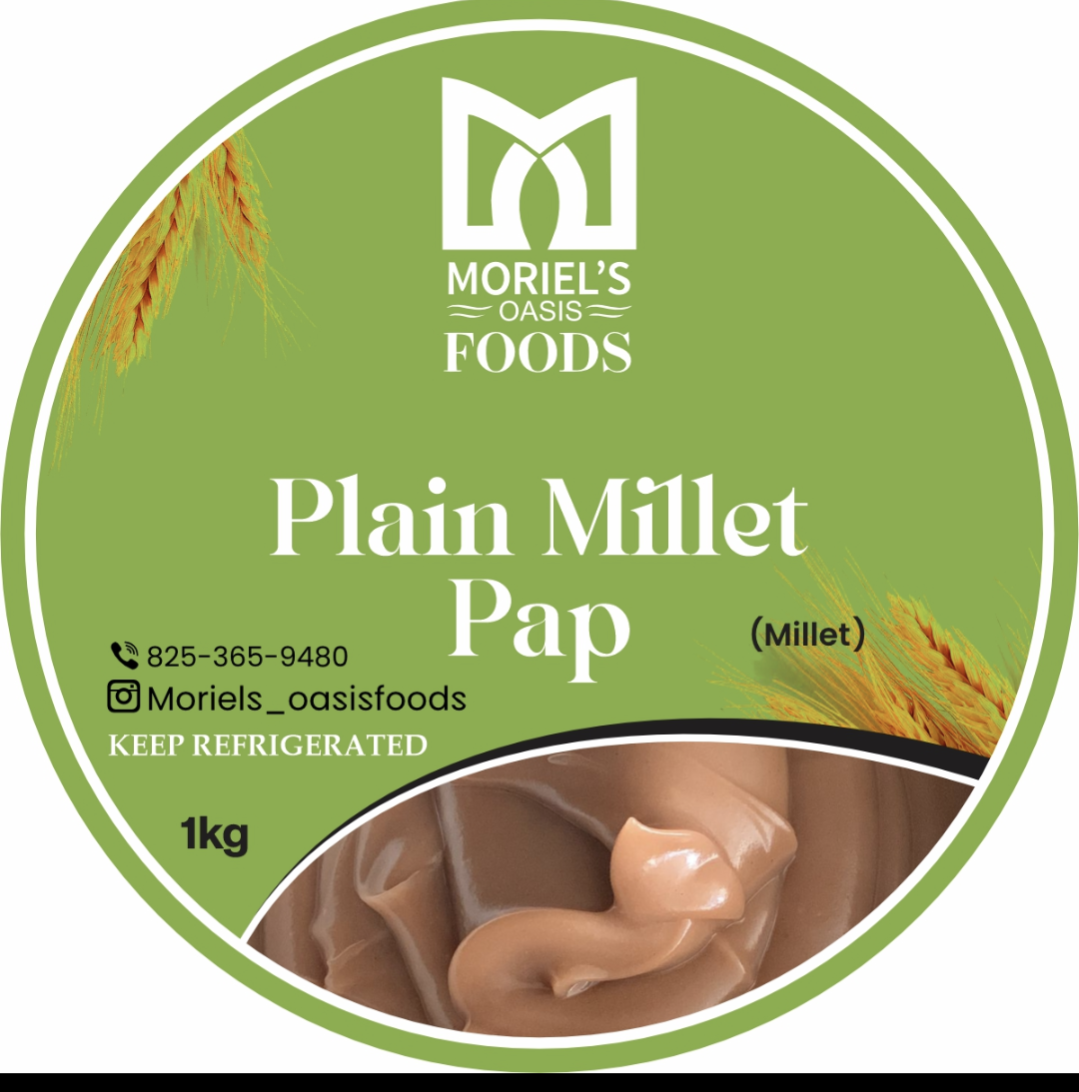 Moriels Oasis Plain Millet Pap