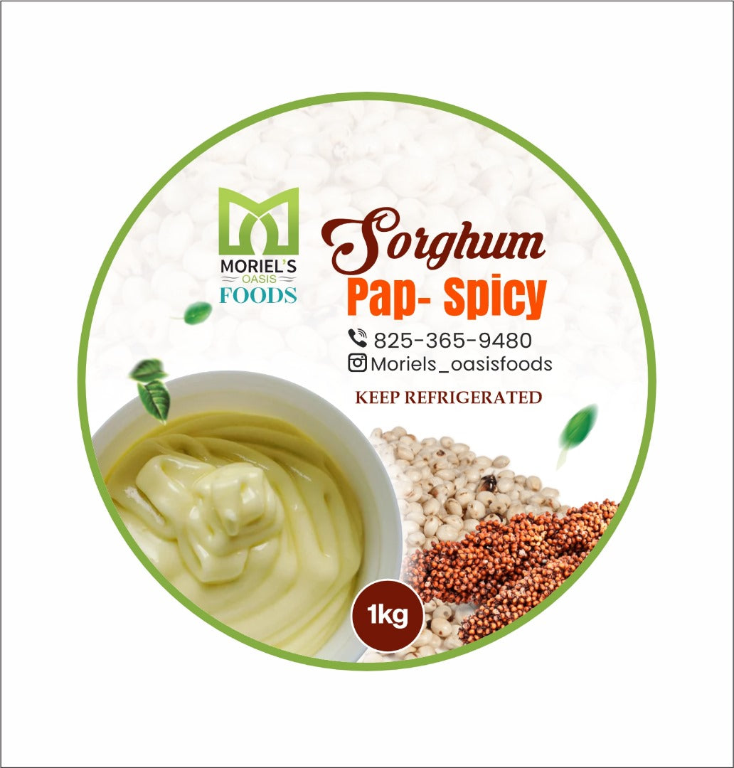 Moriels Sorghum Pap - Spicy