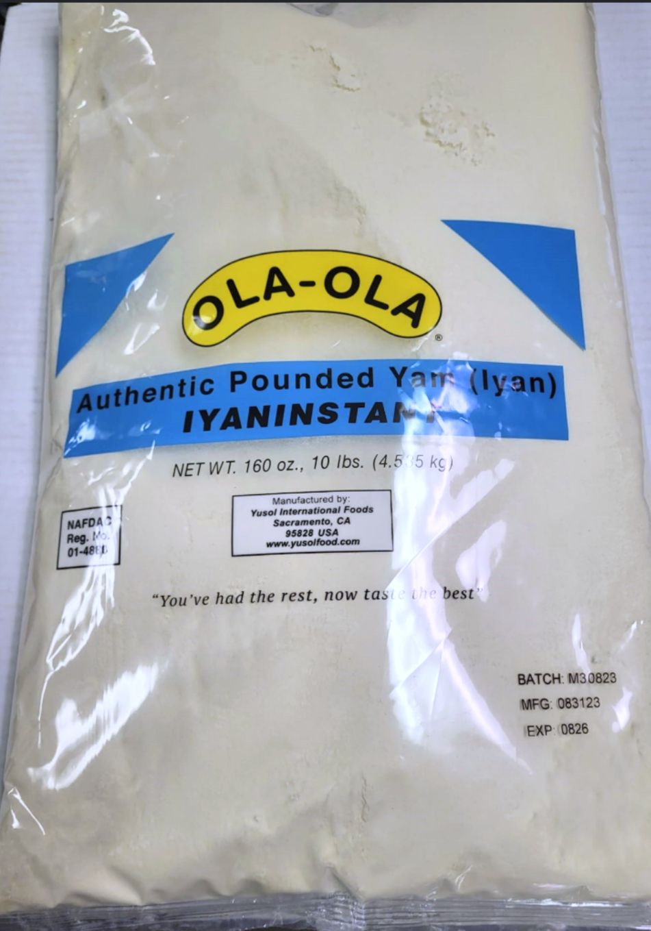 Ola Ola Pounded Yam Powder