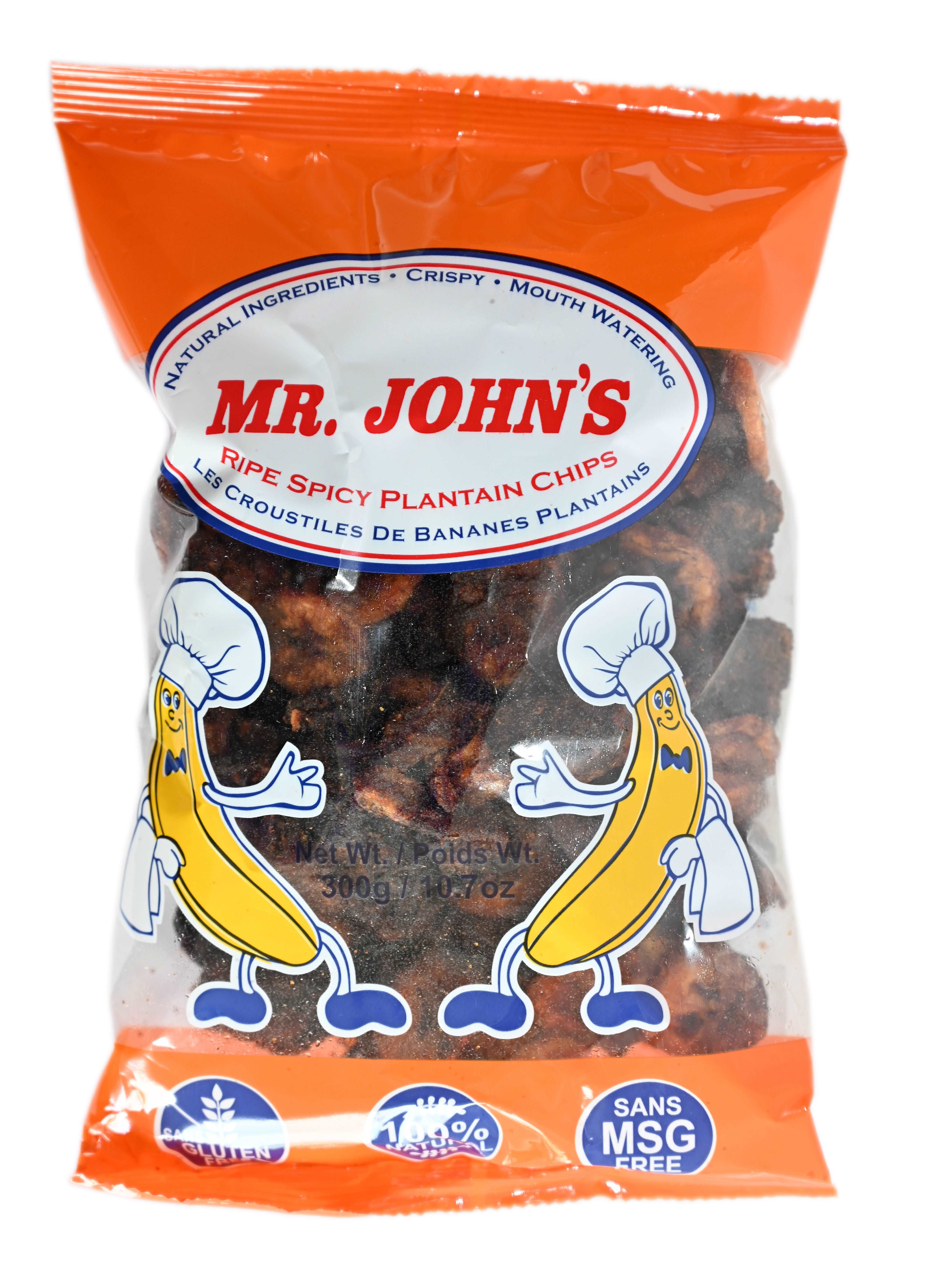 Plaintain Rope Mr John Ripe Plantain Chips – Moriels Oasis Foods