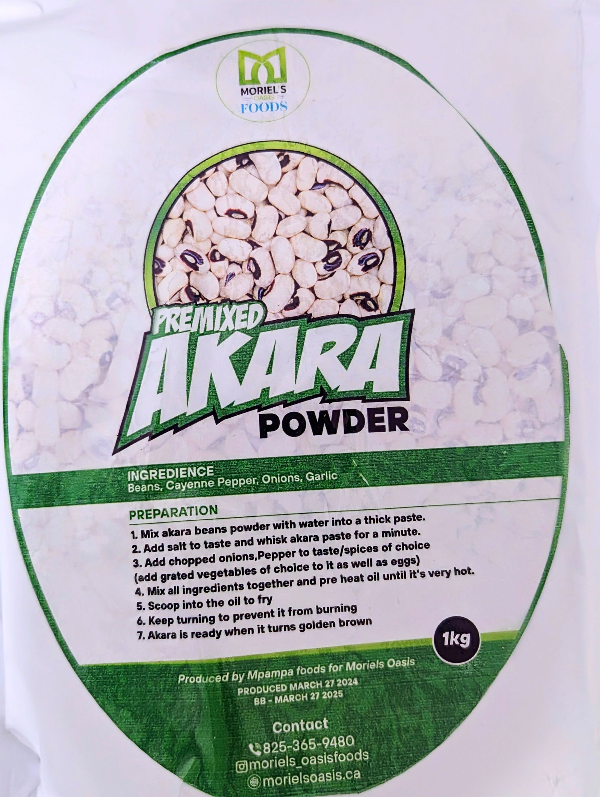 Premixed Akara Powder