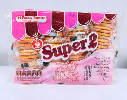 Super 2 Biscuits 24 pack strawberry