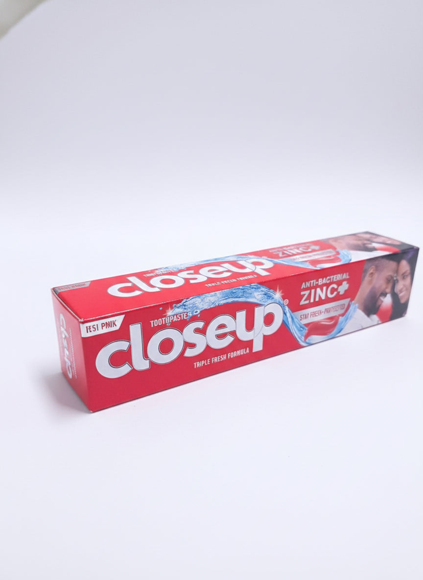 Closeup Toothpaste