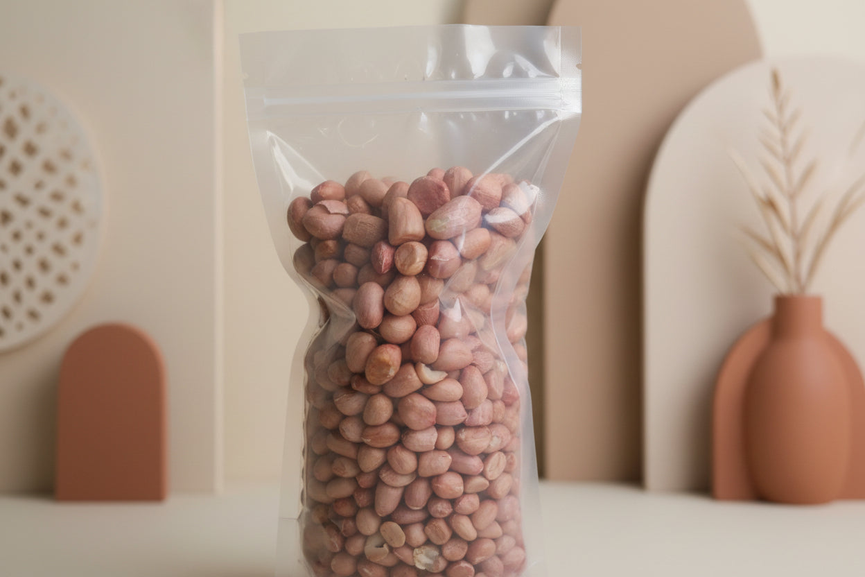 Raw Peanuts- White Skin