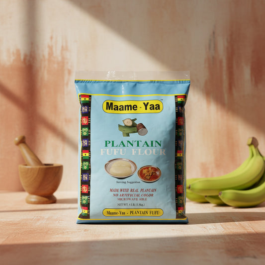 Maame Yaa Plantain Fufu