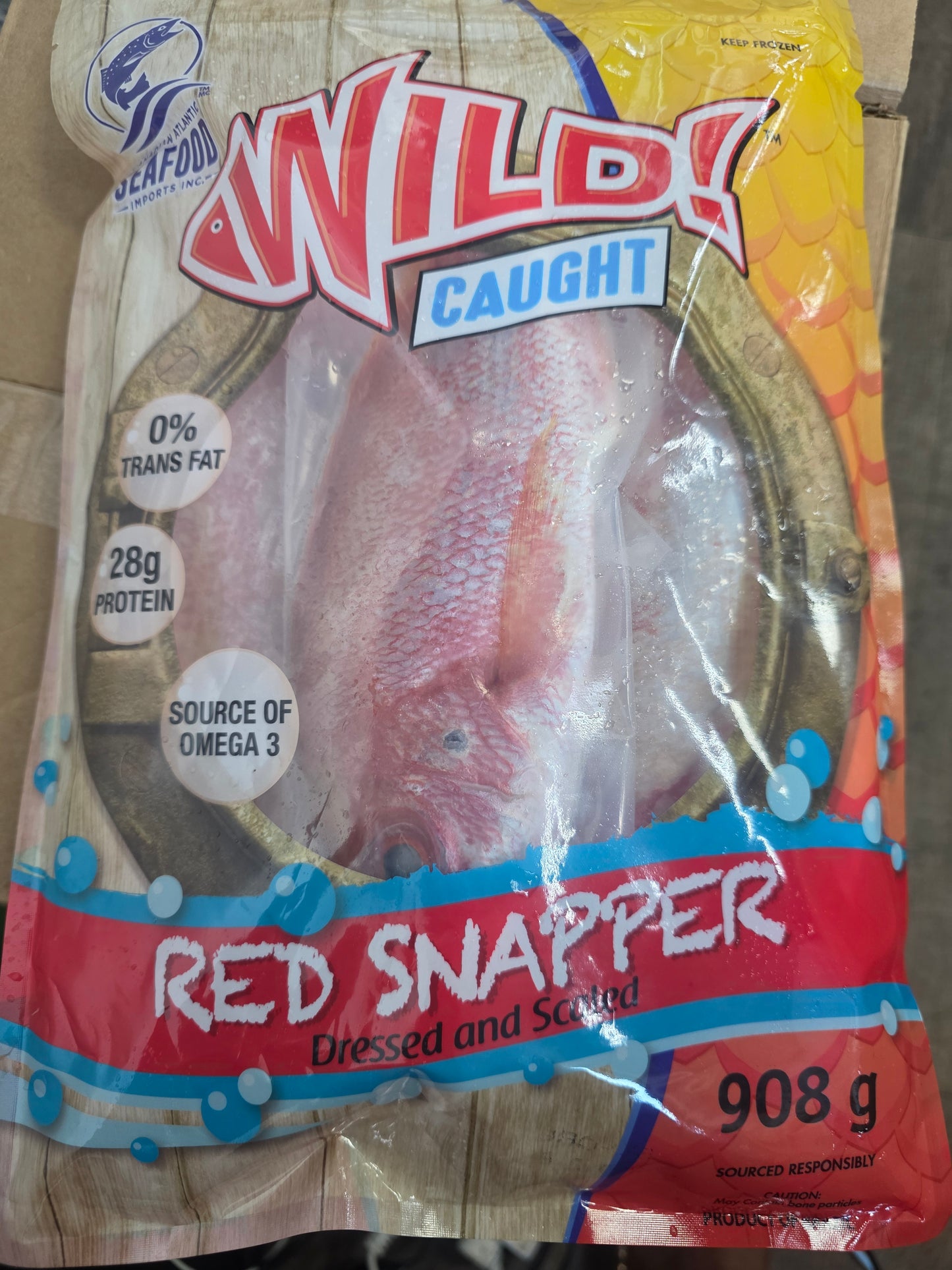 Red Snapper- Dressed and Scaled