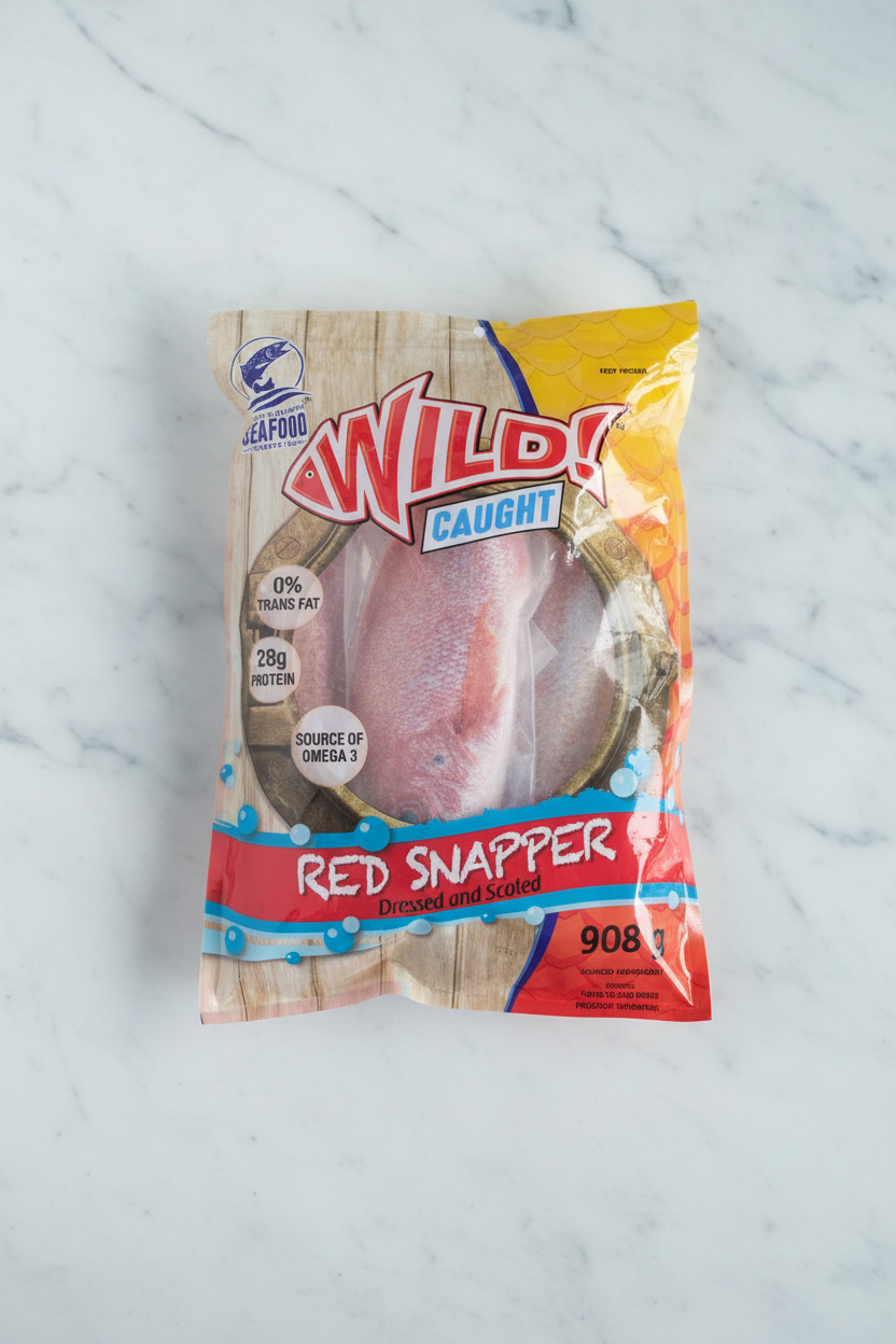 Red Snapper- Dressed and Scaled