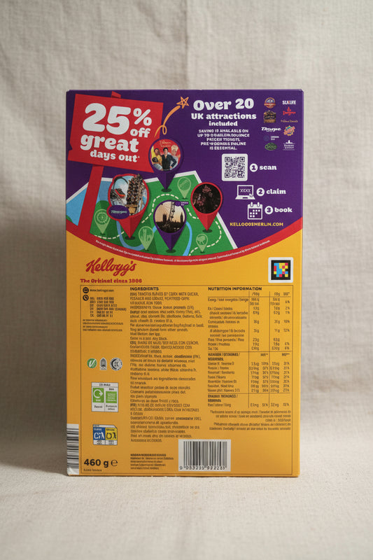 Kellogg Crunchy Nut Cereal
