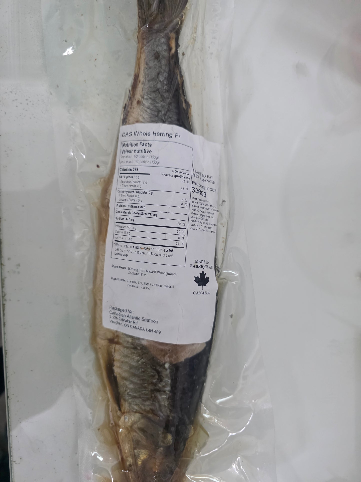 Smoked Herring- Whole