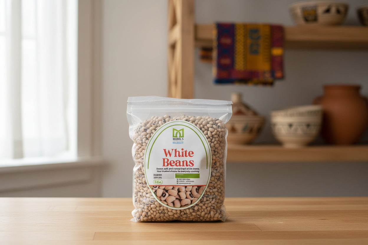 Black Eyed Beans- White Beans